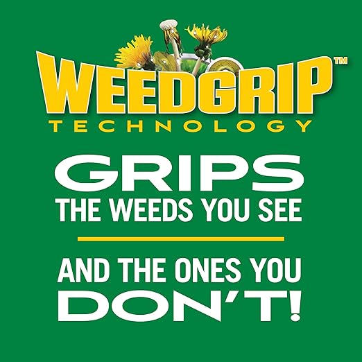 Scotts Turf Builder Weed and Feed5, Weed Killer Plus Lawn Fertilizer, Controls Dandelion and Clover, 4,000 sq. ft., 11.32 lbs.