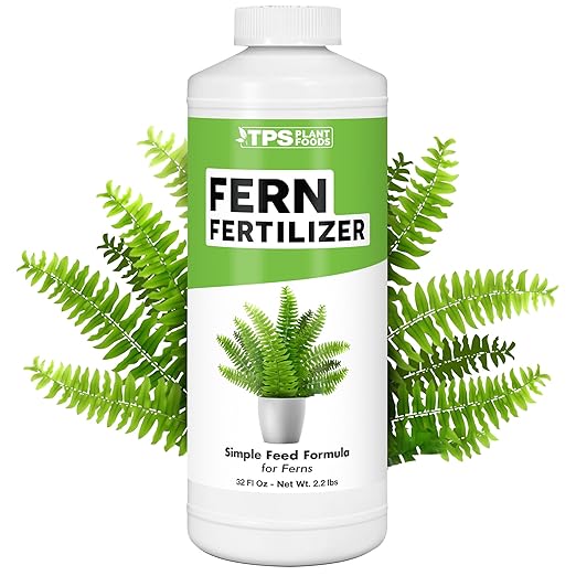 Fern Fertilizer for All Ferns and Mosses, Liquid Plant Food, 32 oz (1 Quart)