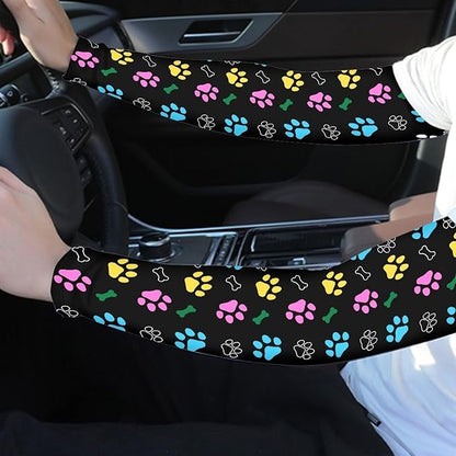 Binienty Unisex Arm Sleeves for Driving, Golf, Cycling, Sports, UV Protector Cooling Arm Sleeves Cover