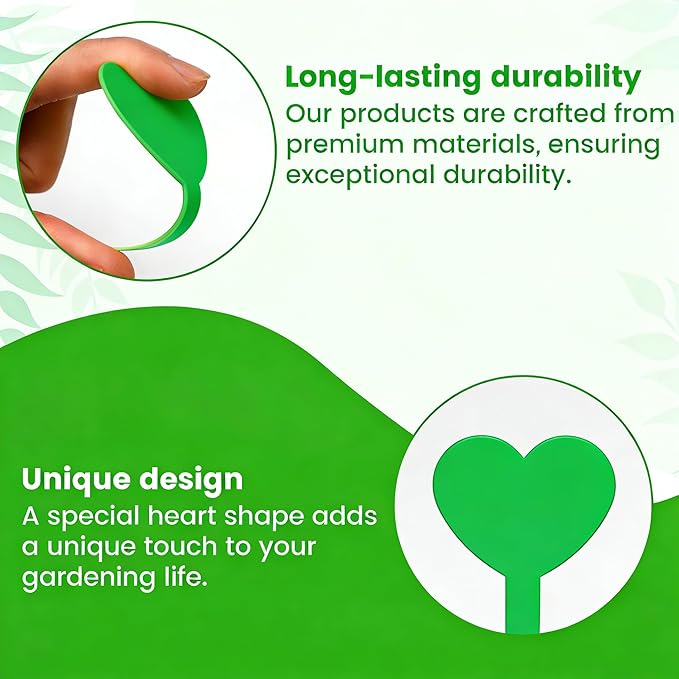 120PCS Plastic Plant Labels for Outdoor Garden Waterproof Garden Markers for Plants Outdoor Green Plant Labels for Seedlings Seed Markers Gifts for Gardeners Gardening Supplies