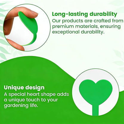 120PCS Plastic Plant Labels for Outdoor Garden Waterproof Garden Markers for Plants Outdoor Green Plant Labels for Seedlings Seed Markers Gifts for Gardeners Gardening Supplies
