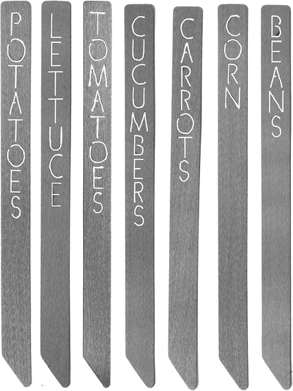 Garden Markers – Custom Metal Plant Stakes with Labels | 70+ Design Options | Personalized Garden Signs | Rust-Resistant Powder Coat Finish | Made in USA