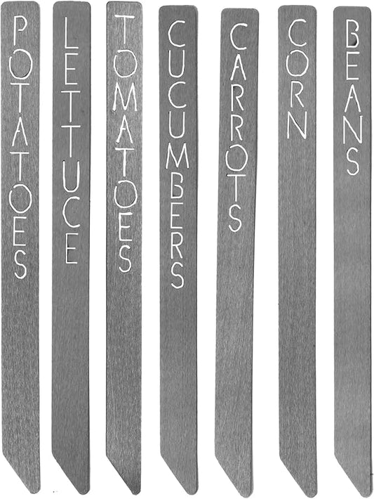 Garden Markers – Custom Metal Plant Stakes with Labels | 70+ Design Options | Personalized Garden Signs | Rust-Resistant Powder Coat Finish | Made in USA