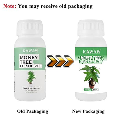 Money Tree Fertilizer for Money Trees and All Pachira Plants,Microbial Organic Liquid Plant Food for Houseplants’ Healthy Growth & Glossy Leaves 10 oz (300mL)