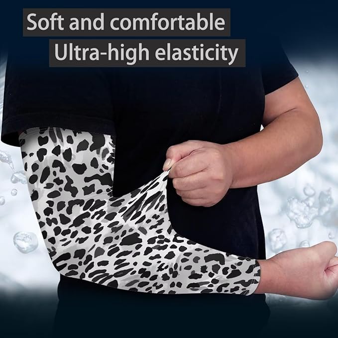 Binienty Unisex Arm Sleeves for Driving, Golf, Cycling, Sports, UV Protector Cooling Arm Sleeves Cover