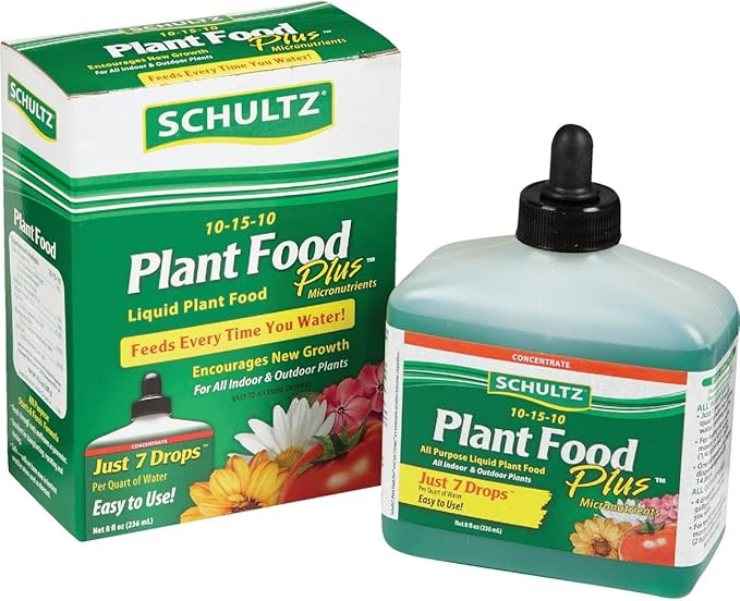 Schultz SPF45170 Purpose Liquid Plant Food 10-15-10, 8 oz. Universal