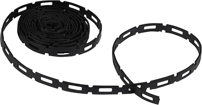 EasyFlex Plastic CableTies For Securing Trees, Plants, Household Items, 1/2-Inch by 100-Feet, FirmFlex Black (1100-2)
