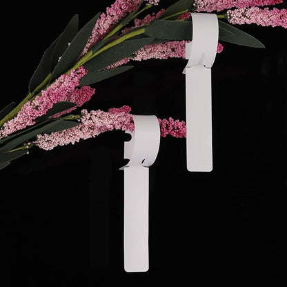 1000 Pieces Plant Labels 2x20cm Tree ID Tags Blank Name Tags Garden Markers Wrap Around Plastic Plant Nursery Garden Labels