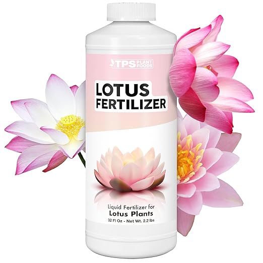 Lotus Fertilizer, Complete Lotus Plant Food, 32 oz (1 Quart)