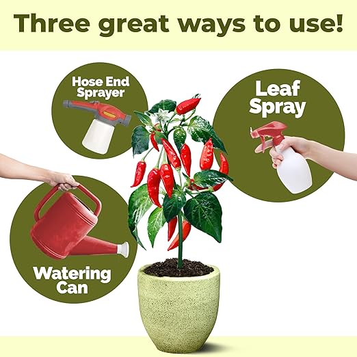 NPK Fertilizer – All Purpose Liquid NPK Plant Food for All Plants, 1 Gallon