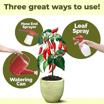 NPK Fertilizer – All Purpose Liquid NPK Plant Food for All Plants, 1 Gallon