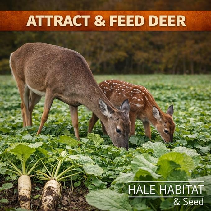 Hale Habitat & Seed Daikon Radish Food Plot Seed, 5 lbs