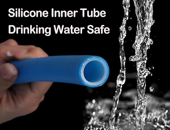 Atlantic RV Drinking Water Safe Hose 3 ft Short Garden Hose Extension: Lead, BPA, Phthalate-Free, and PVC-Free.