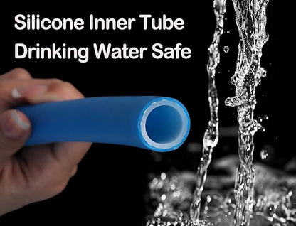 Atlantic RV Drinking Water Safe Hose 4 ft Short Garden Hose Extension: Lead, BPA, Phthalate-Free, and PVC-Free.