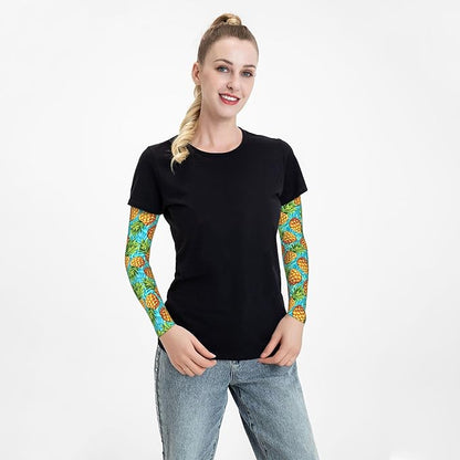 Arm Sleeves Outdoor Garden Sports Cooling Sun Sleeve for Women Men Farm