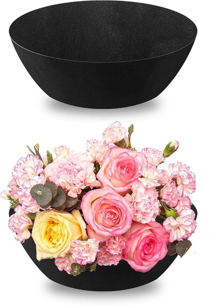 Non-Woven Fabric Plant Grow Bags Replacement 20 Inch 2 Pack Coco Liner Window Basket,Trough Shaped Wall and Deck Mount Planters,Round Hanging Basket