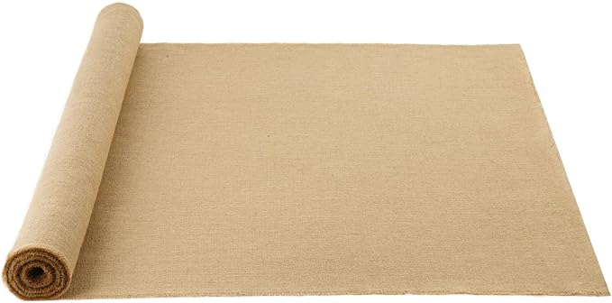 VEVOR Burlap Fabric Roll, 40” x 30 ft High Density Natural Jute Fiber Material for Outdoor Plant Care, Tree Wrap Roll, Decor, DIY Crafts, Wedding, Garden Weed Barrier, Plant & Tree Winter Covering