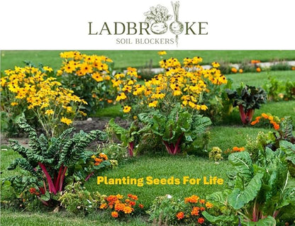 Ladbrooke Genuine Soil Block Maker - Mini 5 Hand Held, Made in England