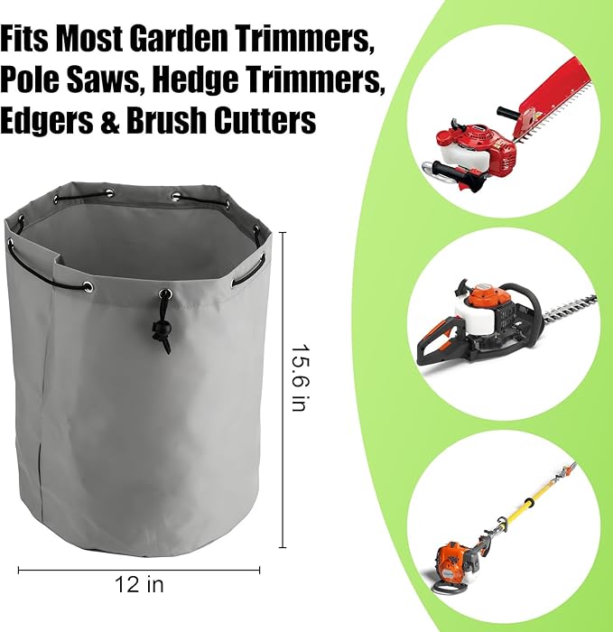 Trimmer Engine Cover, Weed Eater Covers for Weed Eater Edger, Pole Saw, Brush Cutters and Hedge - Heavy Duty Waterproof Cover 3 Pack