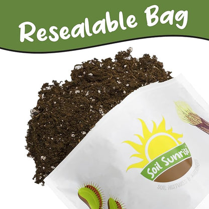 Soil Sunrise Jade Plant Potting Soil Mix (8 Quarts) Hand Blended Additive for Jade Succulents