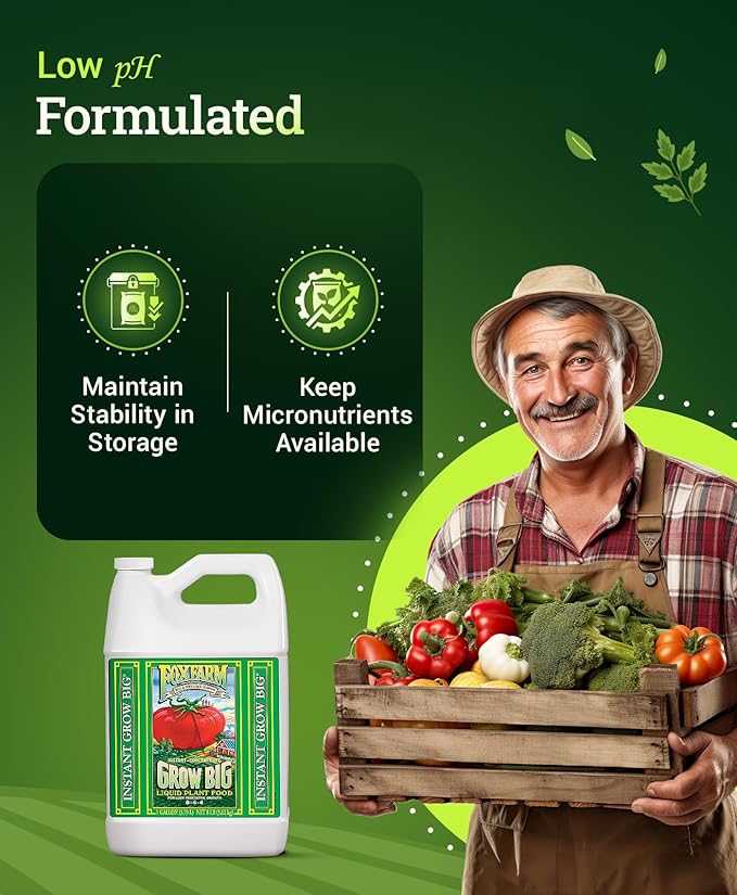 FoxFarm Soil Liquid Trio Pack - Big Bloom, Grow Big, Tiger Bloom Fertilizers for Vigorous Plant Growth, Bud Development & Abundant Fruit - Complete Liquid Plant Food Set - 3 Gallon Bottles
