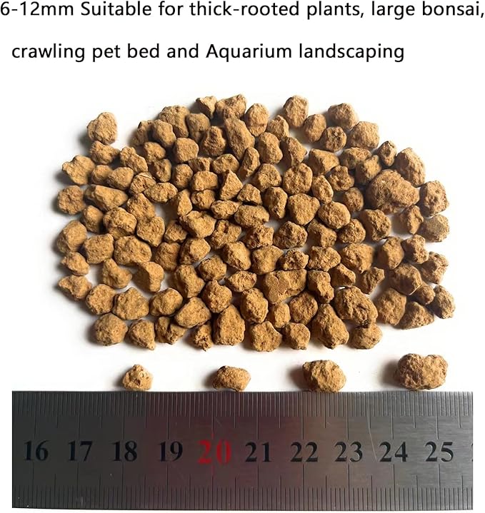 Japanese Super Hard Akadama Bonsai Soil - Large Grain (22.5lb) | Ideal for Large Bonsai Drainage Layers, Plants with Extensive Root Systems