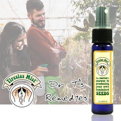 Feminized Seed Spray | 1 Ounce 2Pack Bottle for Growing All Female Pollen and Seeds Safe, Non-Toxic Plant Flower Formula for Growers - Effective and Reliable Solution