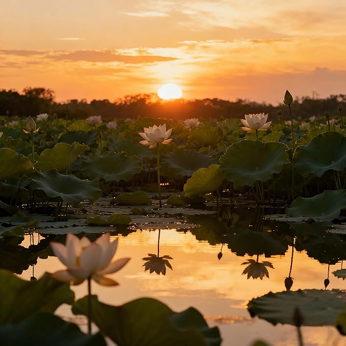 Lotus Flower Seeds（60PCS） Lotus Seeds for Planting in Water，Suitable for Ponds, Bonsai, Indoor Water Feature Gardens and Lotus Bowl Flower pots,