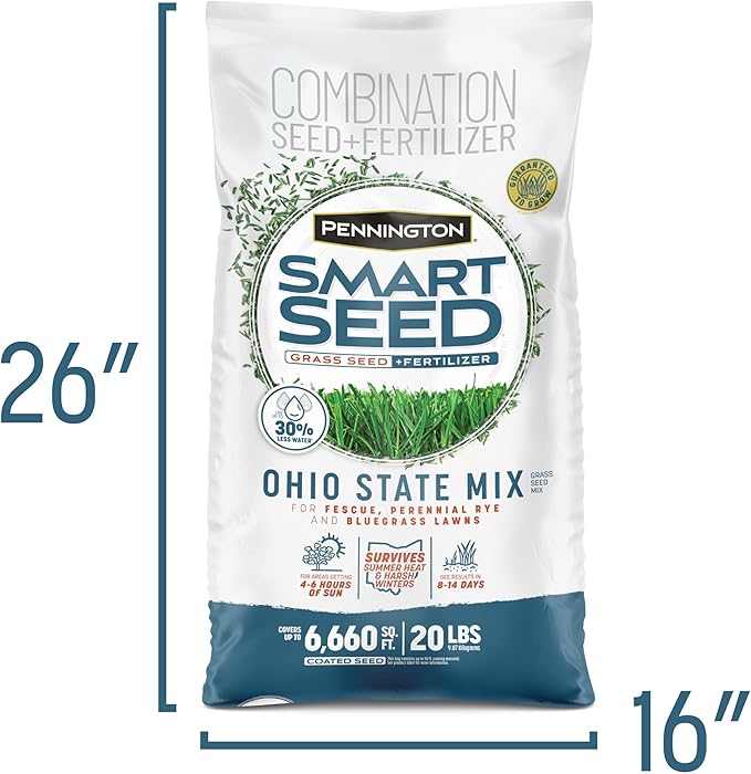 Pennington Smart Seed Ohio State Grass Mix 20 lb