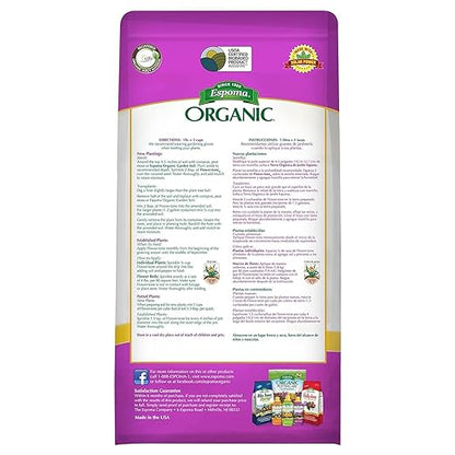 Espoma Flower-Tone Fertilizer - Natural & Organic for Abundant Blooms - 4 lb - Granules