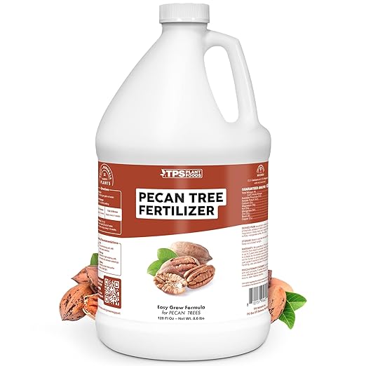 Pecan Tree Fertilizer for Pecan Trees, Supports Strong Growth and Hearty Nuts in All Varieiteis of Nut Trees, Liquid Fertilizer by TPS Plant Foods, 1 Gallon (128 oz)