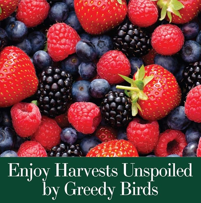 Dalen Bird X Protective Mesh Netting - Keep Birds and Pests Away from Your Garden – Made in The USA - 14' x 75'