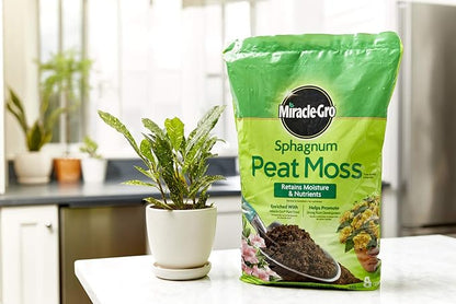 Miracle-Gro Sphagnum Peat Moss, 8 qt.