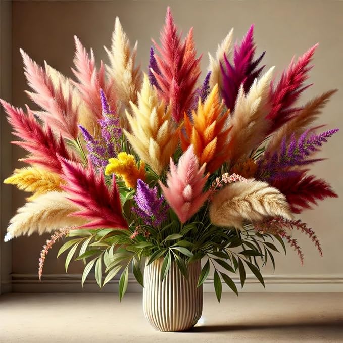 Seeds Plumed Cockscomb Mix/Celosia/Includes Variety Crested West Indian Toreador/Annual Flowers