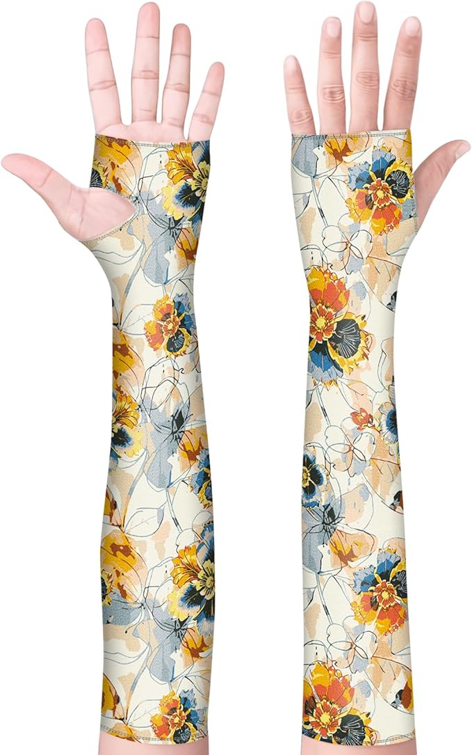 Gardening Sleeves for Women Farm Sun Protection Thorn Proof Cooling Arm Sleeves to Cover Arms for Garden Sports