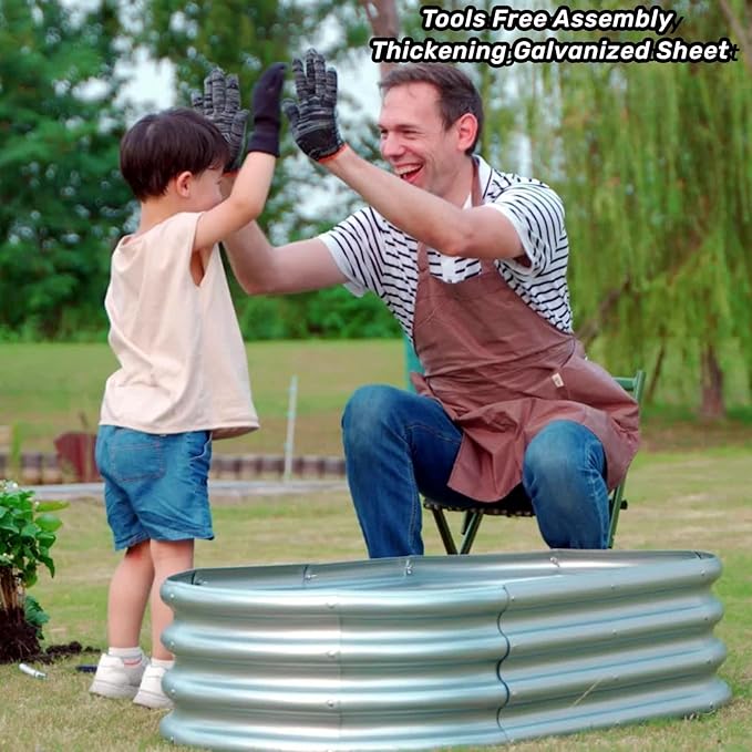 Raised Garden Bed (1, 4×2×1ft)