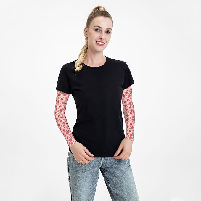 Arm Sleeves Outdoor Garden Sports Cooling Sun Sleeve for Women Men Farm