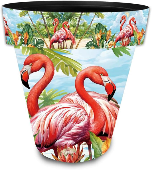 Briarwood Lane Flamingo Pair Large Planter