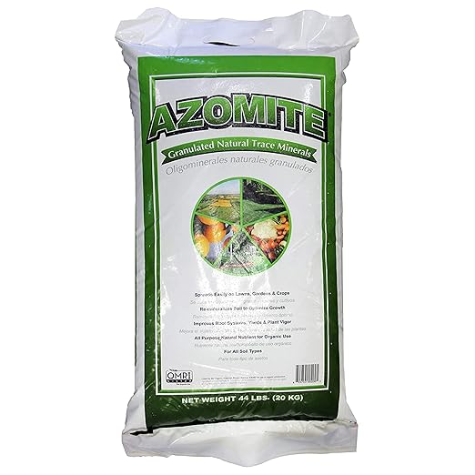 AZOMITE® Natural Trace Mineral Fertilizer & Soil Amendment – OMRI Listed® for Organic Use – Mined in Utah