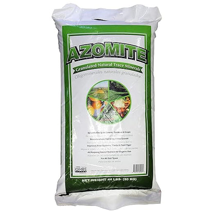 AZOMITE® Natural Trace Mineral Fertilizer & Soil Amendment – OMRI Listed® for Organic Use – Mined in Utah