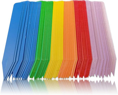 Color Plant Labels - Pack of 90 Multi-Colored Plant Markers, Plant Stakes, Plant Labels