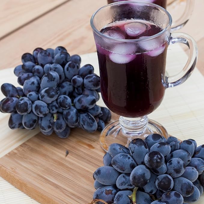 Mix Organic Grape Seeds for Planting Outdoor, 50pcs Perennial Organic Grapes Fruit Seeds Sweet Edible Plants, Non-GMO Heirloom Sweet Juicy Fruits Plants in Your Home Garden