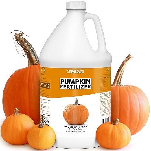 Pumpkin Fertilizer, Complete Liquid Pumpkin Squash and GORD Plant Food, 1 Gallon (128 oz)