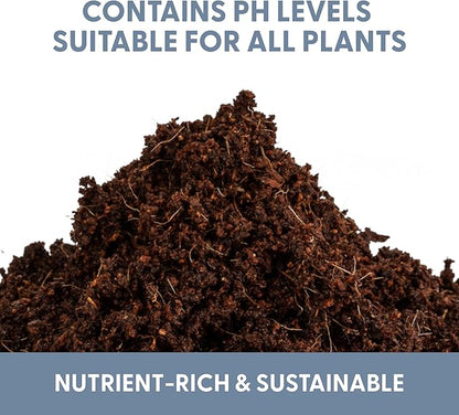 The Cat Ladies Potting Soil for Indoor/Outdoor Plants, Expands to Fit 3 Inch and 4 Inch Pots - 12 Pack