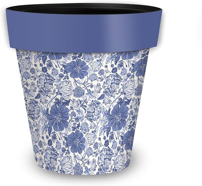 Briarwood Lane Blue and White Floral Planter