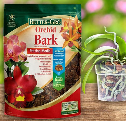 5019 Better-Gro Orchid Bark, 8 Quarts