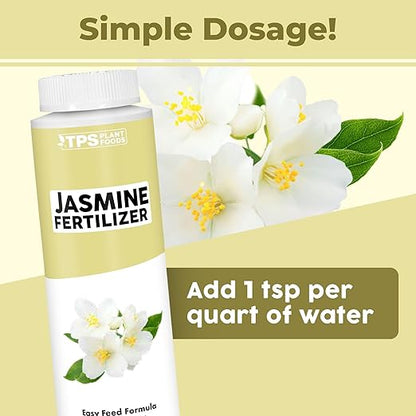 Jasmine Fertilizer for All Flowering Jasmine Shrubs and Vines, Liquid Plant Food 8 oz (250mL)