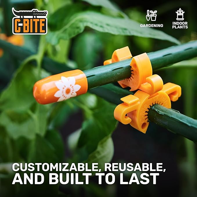 Garden Stake Safety Caps | Vinyl Covers for Sharp Stake Tips | Fits 7/16” Plant Support Stakes | Durable Gardening Caps for Plant Protection (12 Pack - Incognito Green)