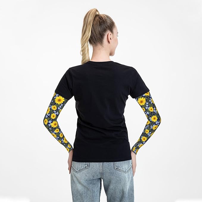 Arm Sleeves Outdoor Garden Sports Cooling Sun Sleeve for Women Men Farm