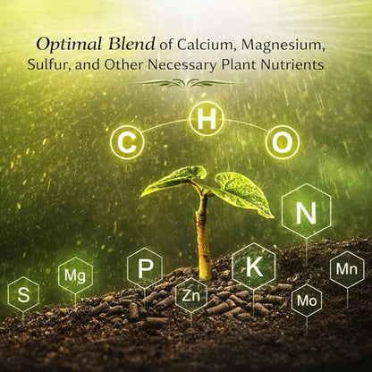 Cal-Magic Pellets, Calcium and Magnesium Supplement and Plant Fertilizer. Organic Easy-to-Apply Pellets, 1.5lb Bag. Kelp, Fish and Crab Meals with Rabbit Manure, Seabird Guano, and Oyster Shell.